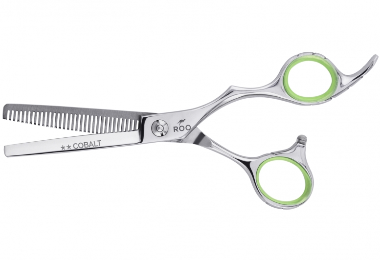 Hair thinning scissors ROO Professional R2566 Cobalt 6"