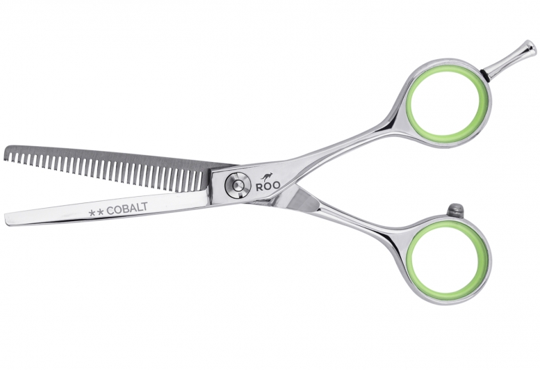 Hair thinning scissors ROO Professional R2586 Cobalt 6"